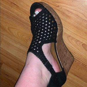 Women’s size 9 Black Wedges